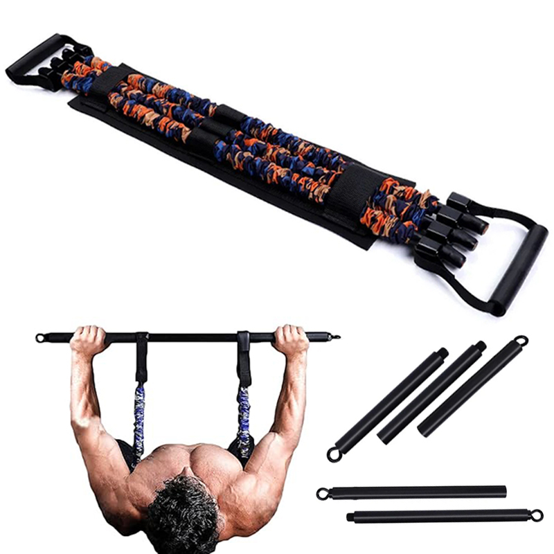 Gymnastic Bar Home - Adjustable Bench Press Bands Set Fitness