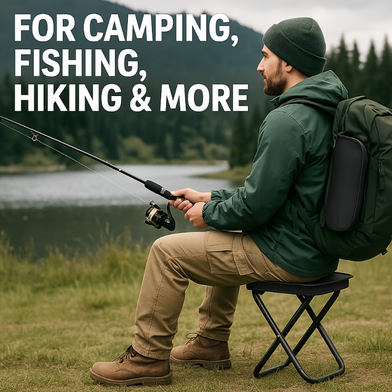 Outdoor Sport Chairs - Portable Compact Heavy Duty Folding Camping