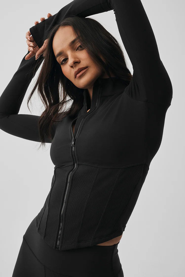Outdoor Sports - Women's Long Sleeve Zip Jacket Active