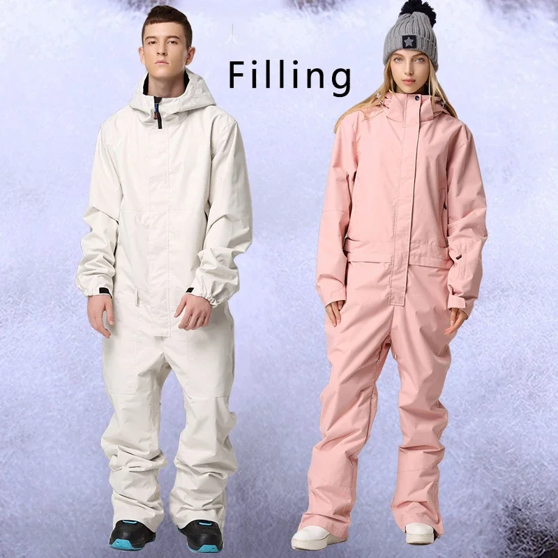 Outdoor Sport Jacket Women'S - 2025 New Thick Women Ski Jumpsuits