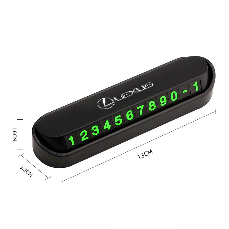 Car Temporary Parking Card Aut - Outdoor Sport Logo recension och pris