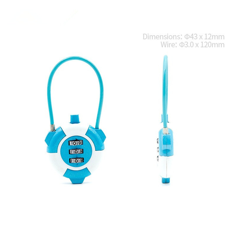 3 Digit Combination Cable Lock - Outdoor Sport Backpack recension och pris