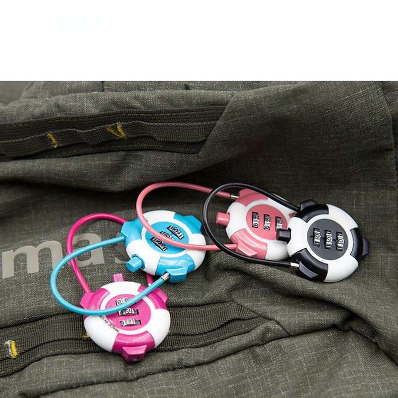 3 Digit Combination Cable Lock - Outdoor Sport Backpack recension och pris