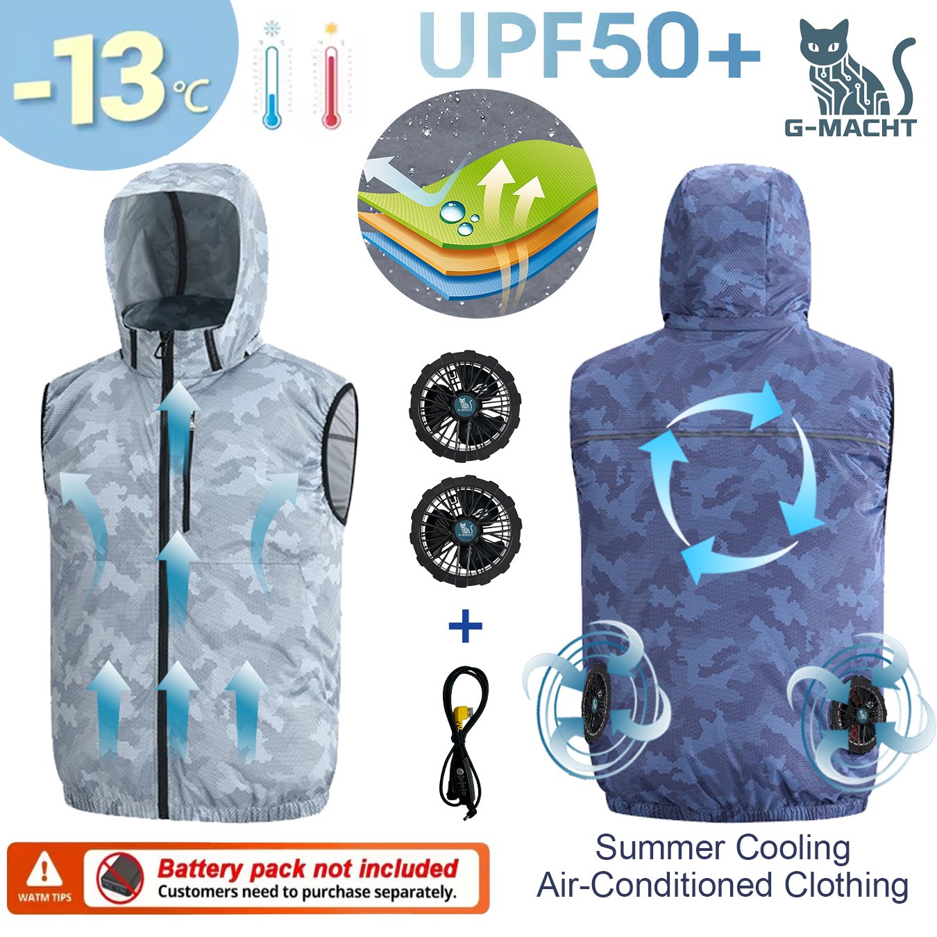 Summer Sport 12V/5V Fan Air Co - Outdoor Sport Jacket Women'S recension och pris