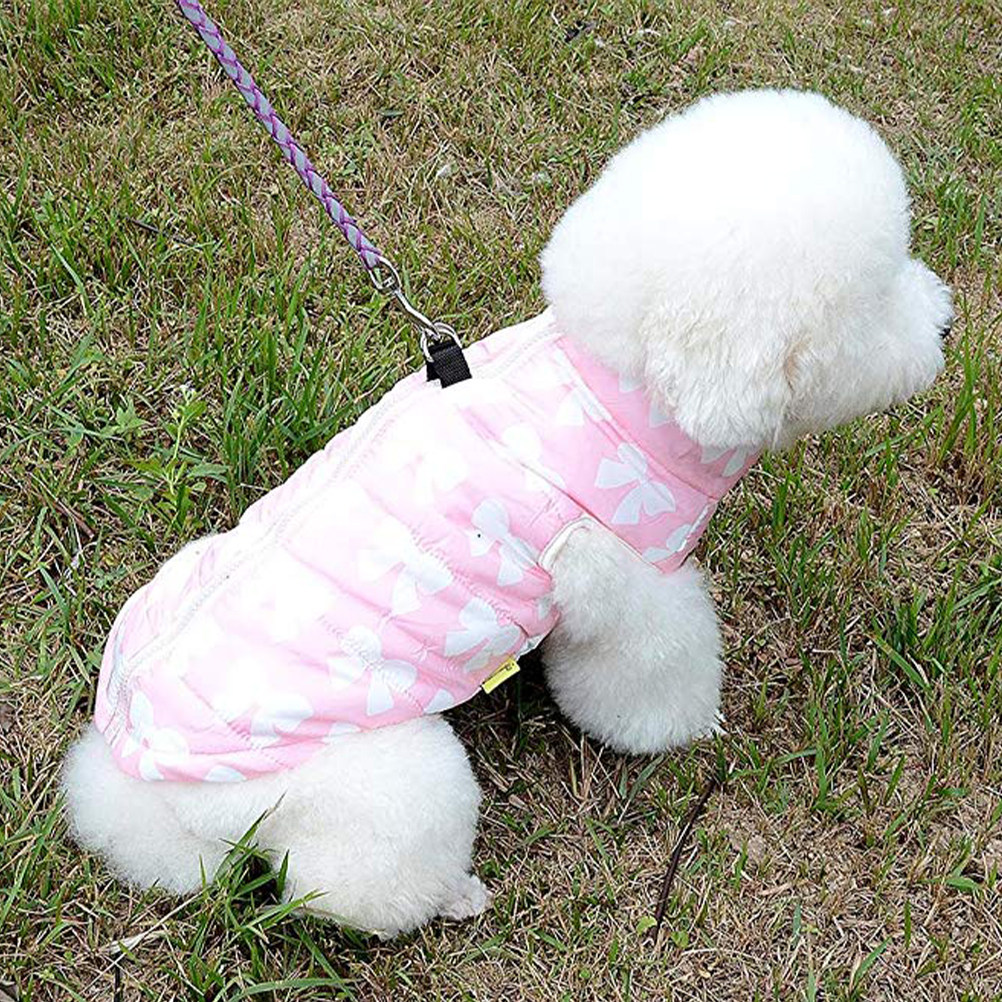Pet Dog Warm Waterproof Vest P - Outdoor Sport Jacket Pink recension och pris