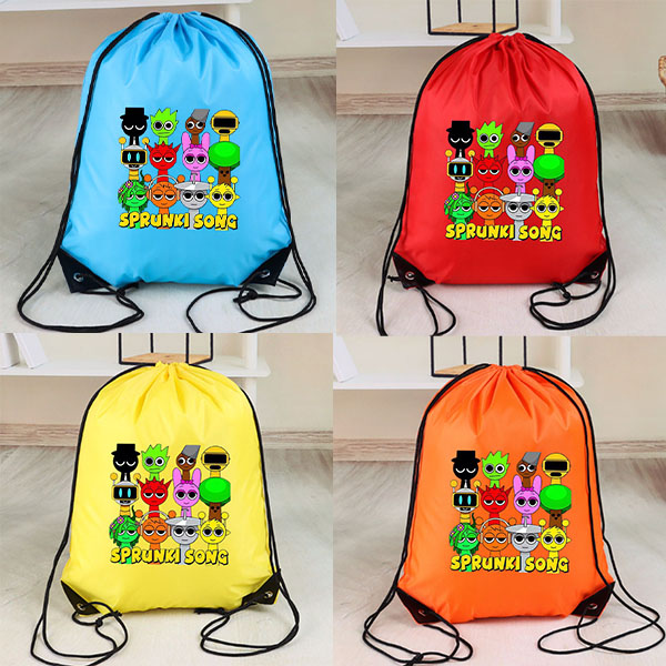 Sprunki Drawstring Bag Sports  - Outdoor Sport Backpack recension och pris