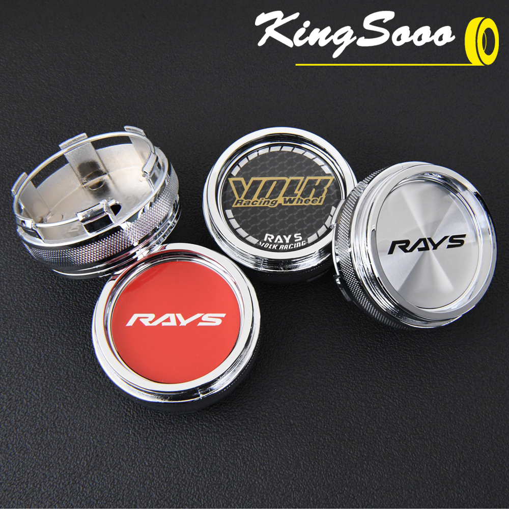 4PCS JDM Sport Rim Cap Clip 62 - Outdoor Sport Logo recension och pris
