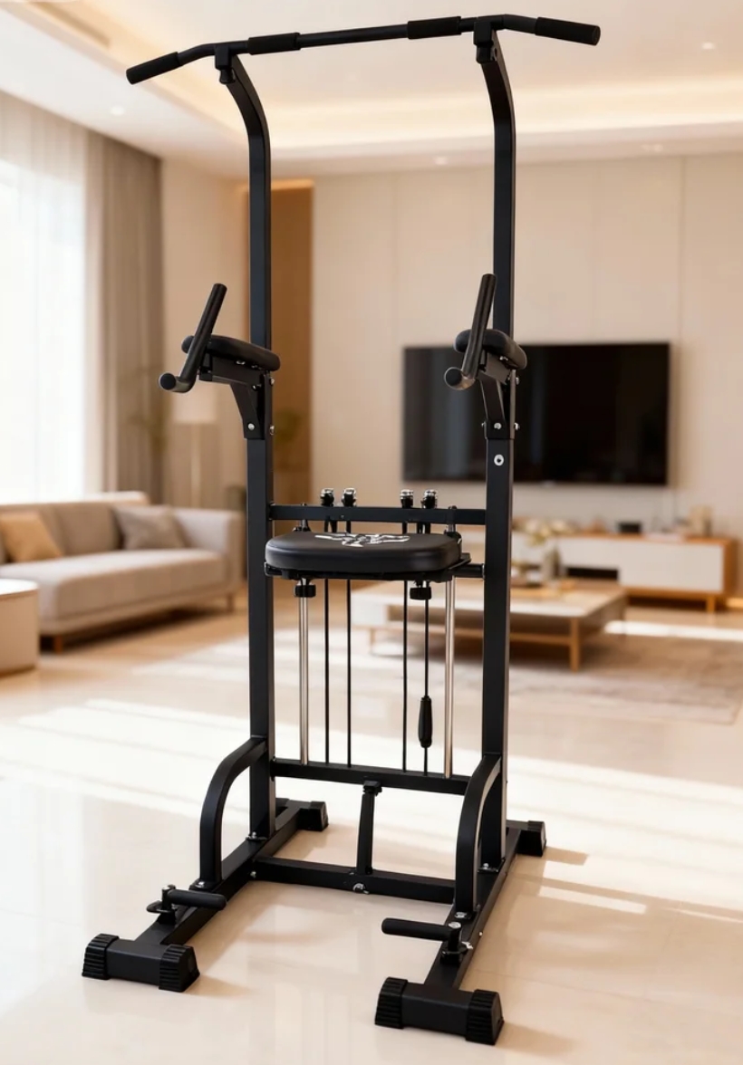 Power Tower Pull-Up Dip Statio - Gymnastic Bar Home recension och pris