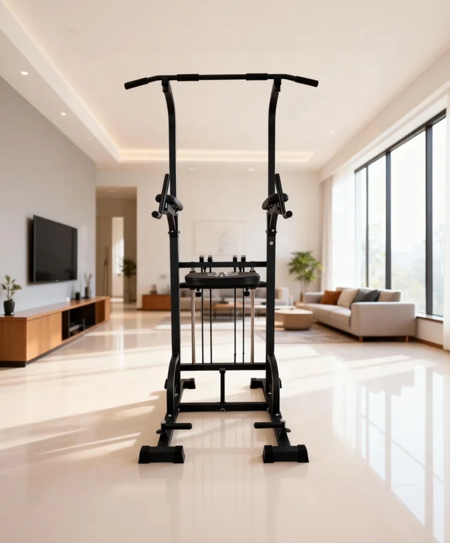 Power Tower Pull-Up Dip Statio - Gymnastic Bar Home recension och pris