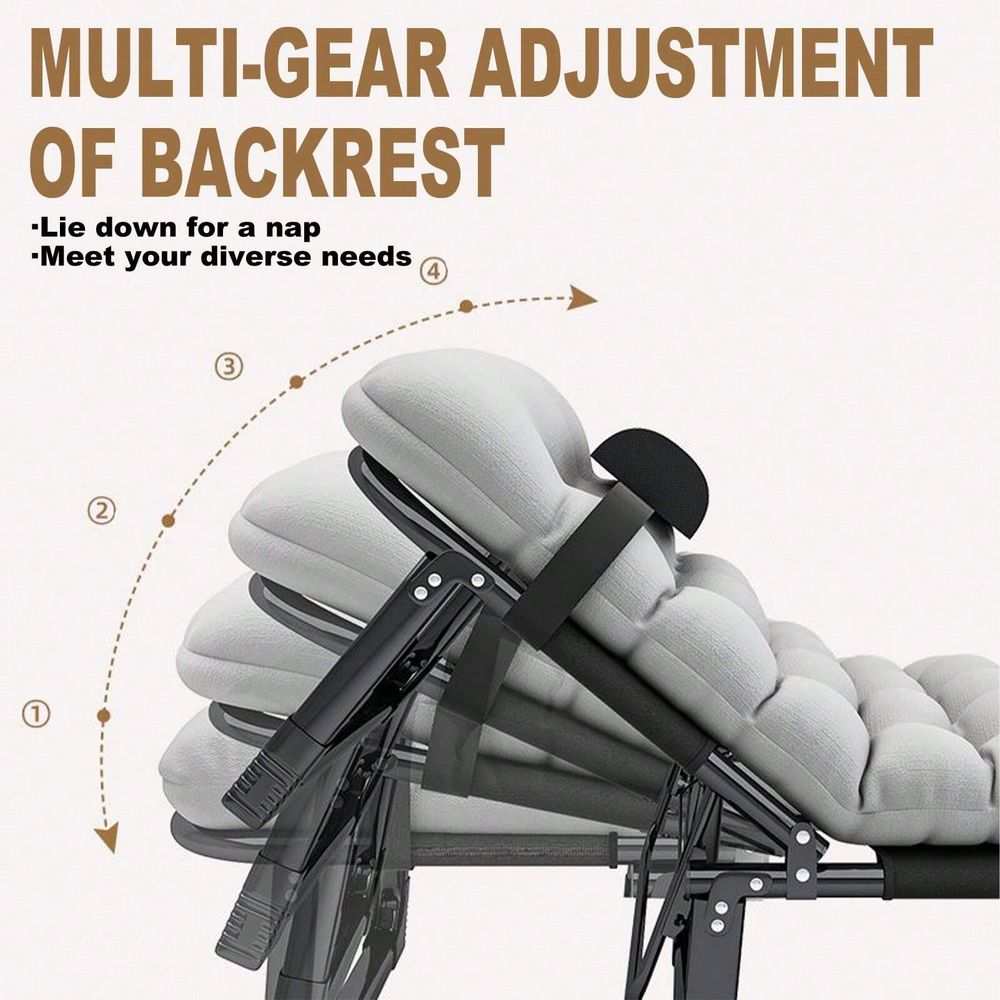 Cot, 4 Positions Adjustable Re - Outdoor Sport Chairs recension och pris