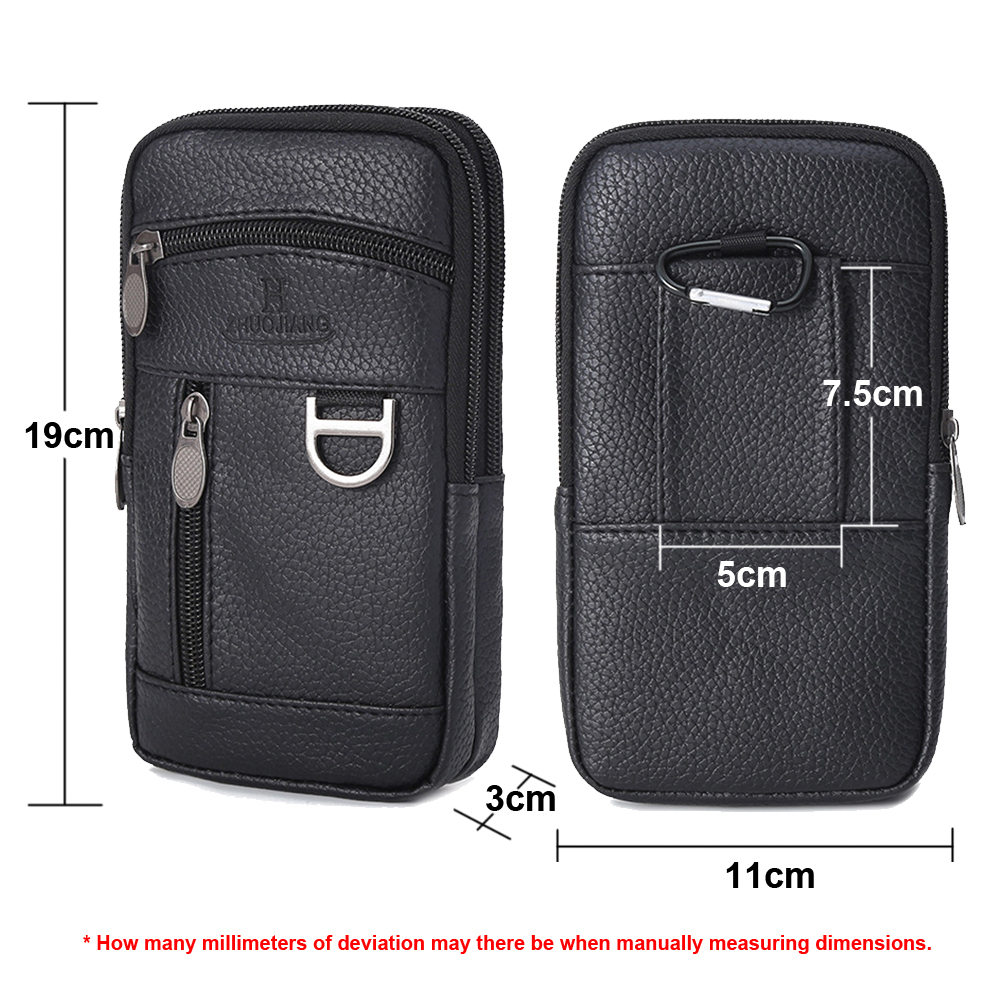 Men Waist Bag Mobile Phone Bag - Outdoor Sports Leisure recension och pris