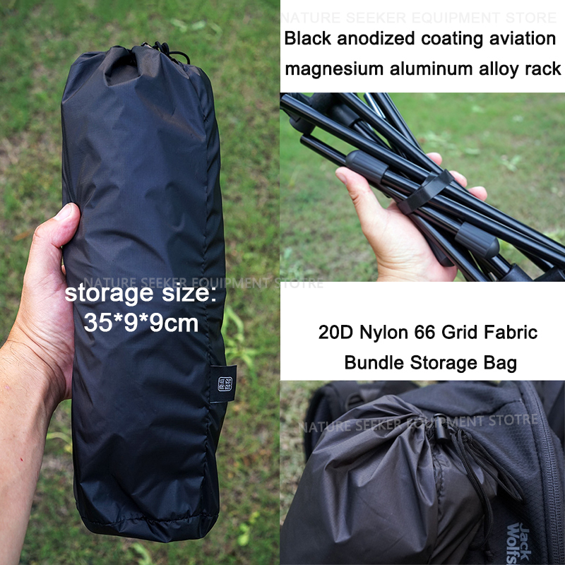 650g Ultralight Folding Campin - Outdoor Sport Chairs recension och pris
