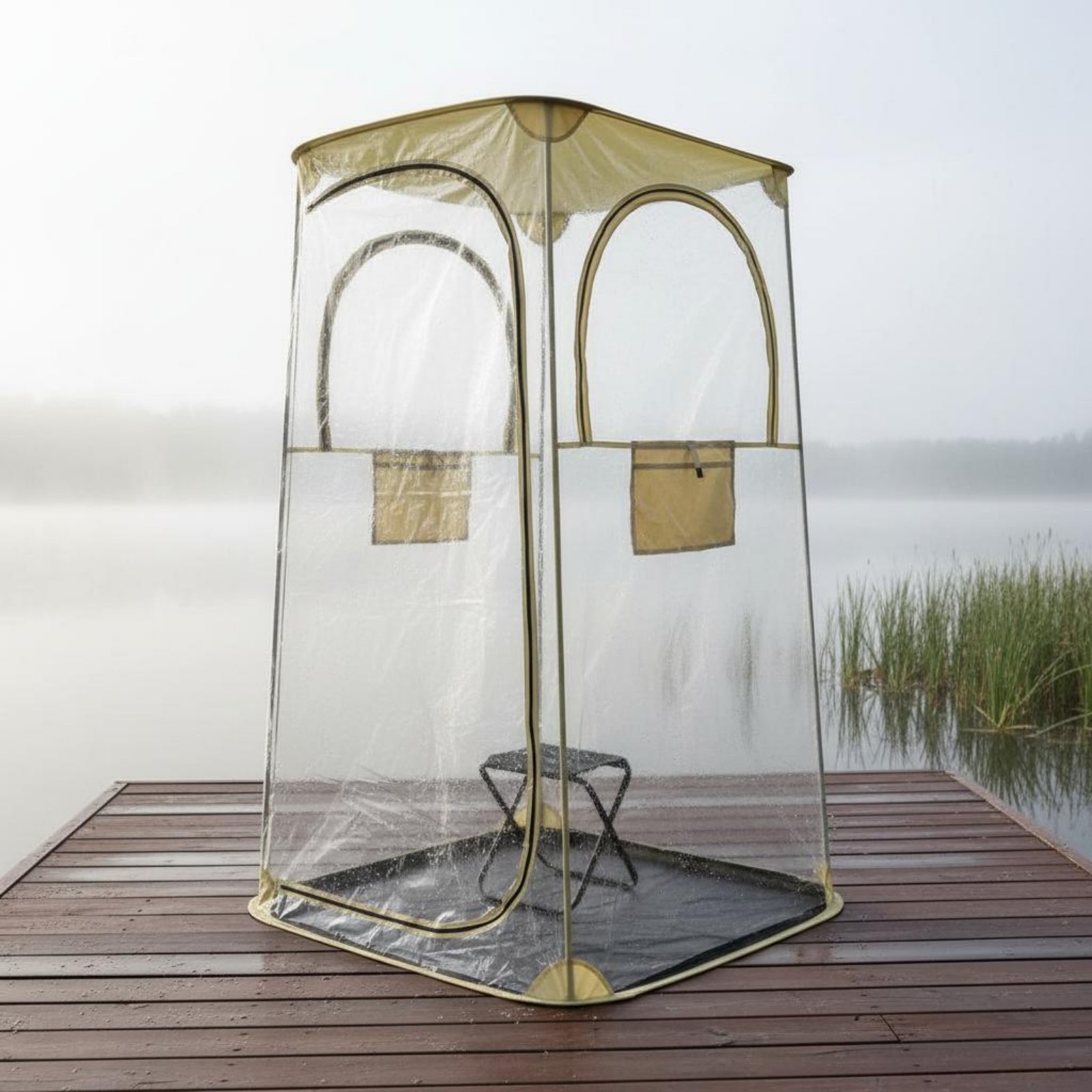 Clear PVC Viewing Shelter Port - Outdoor Sports recension och pris