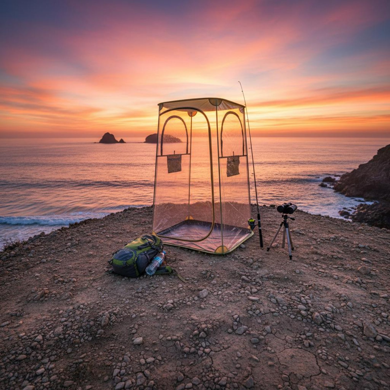 Clear PVC Viewing Shelter Port - Outdoor Sports recension och pris