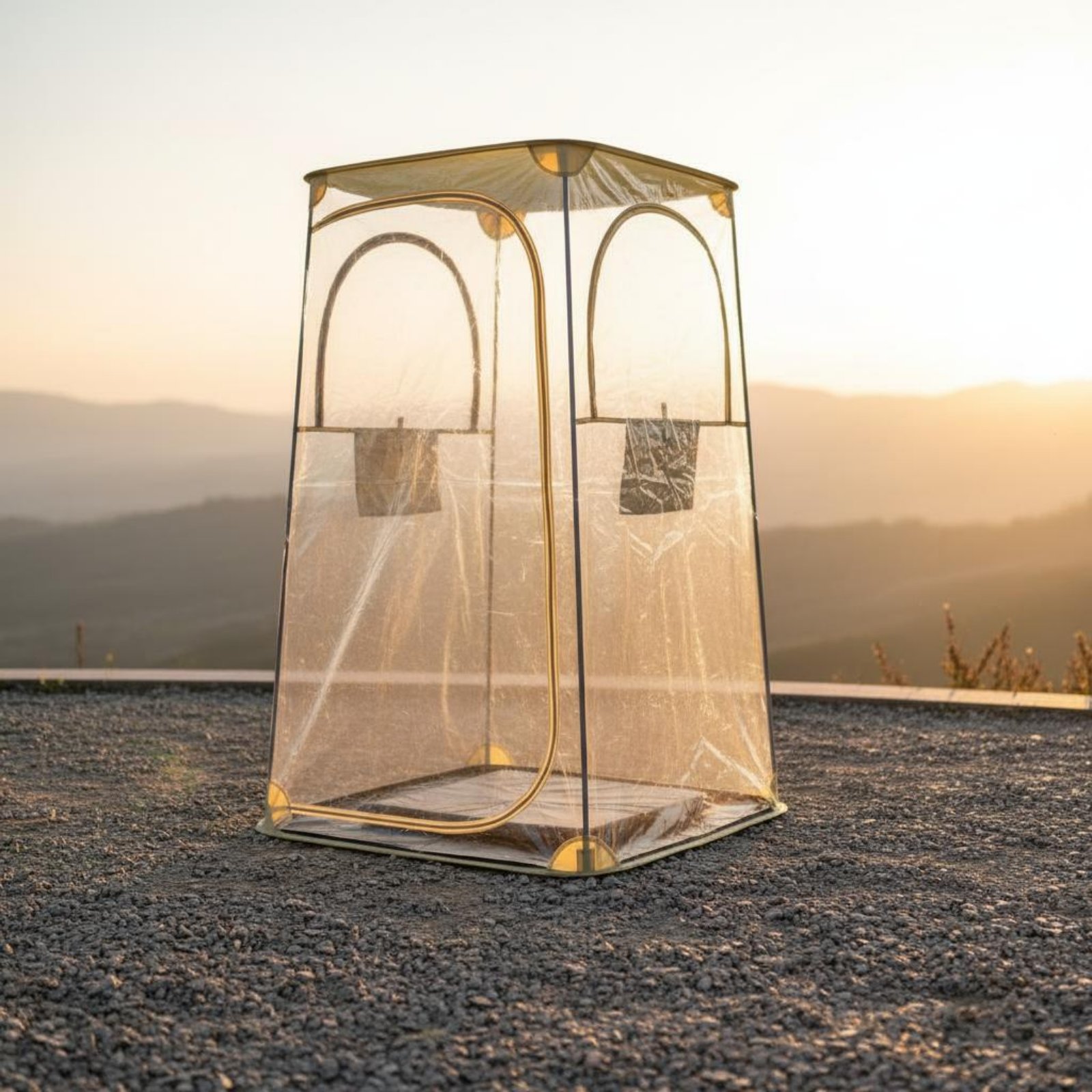 Clear PVC Viewing Shelter Port - Outdoor Sports recension och pris