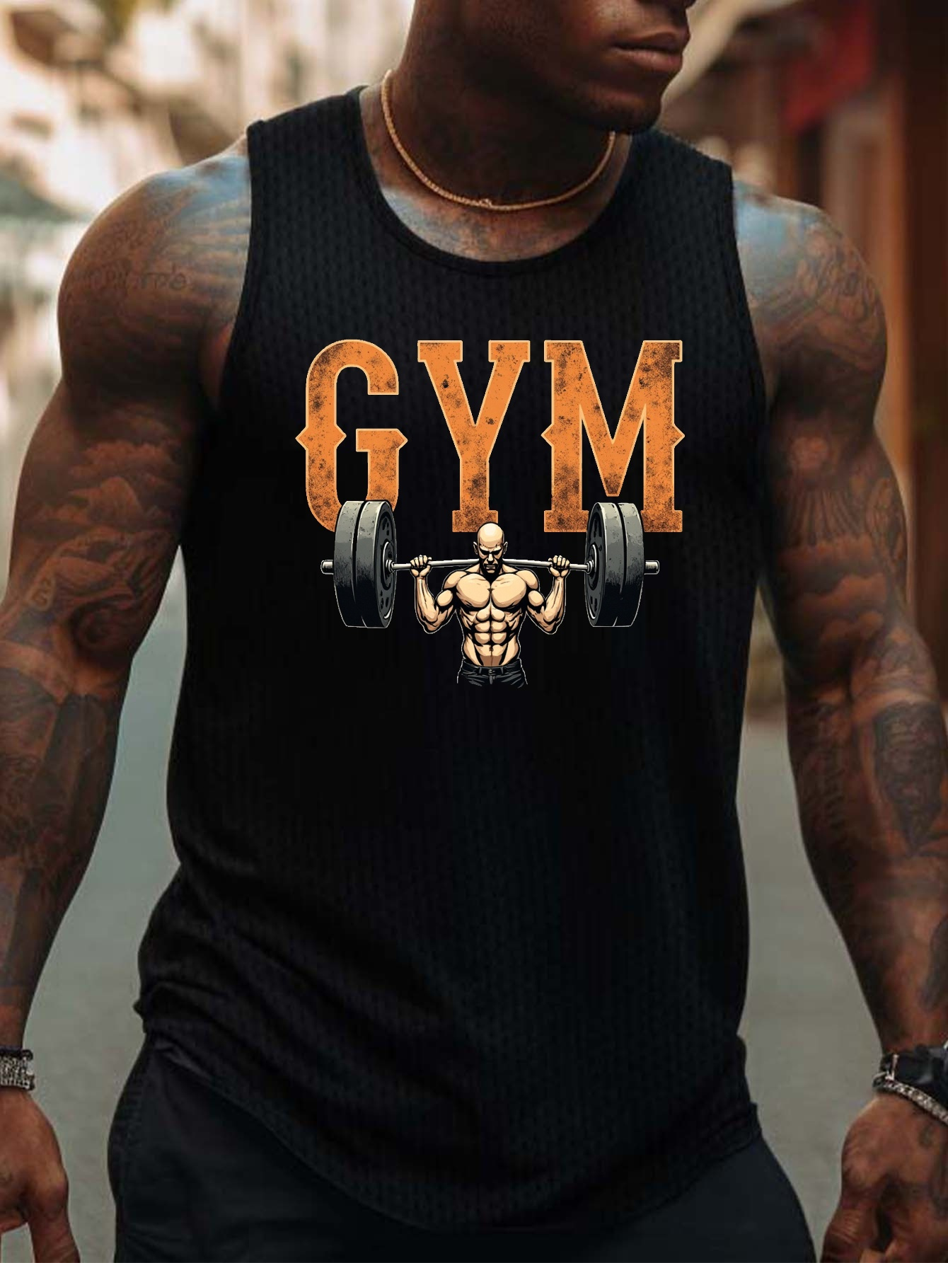 Men's fitness vest with fitnes - Outdoor Sports recension och pris