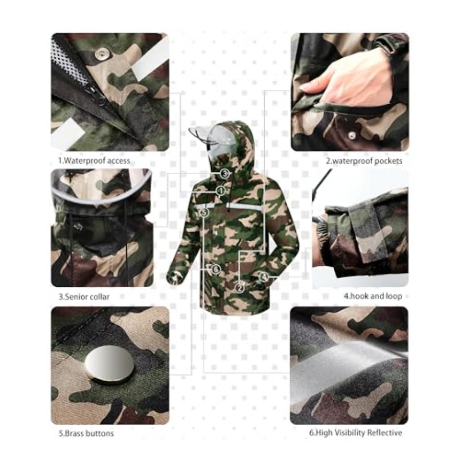 iCreek Rain Suit Waterproof Ja - Outdoor Sport Jacket recension och pris