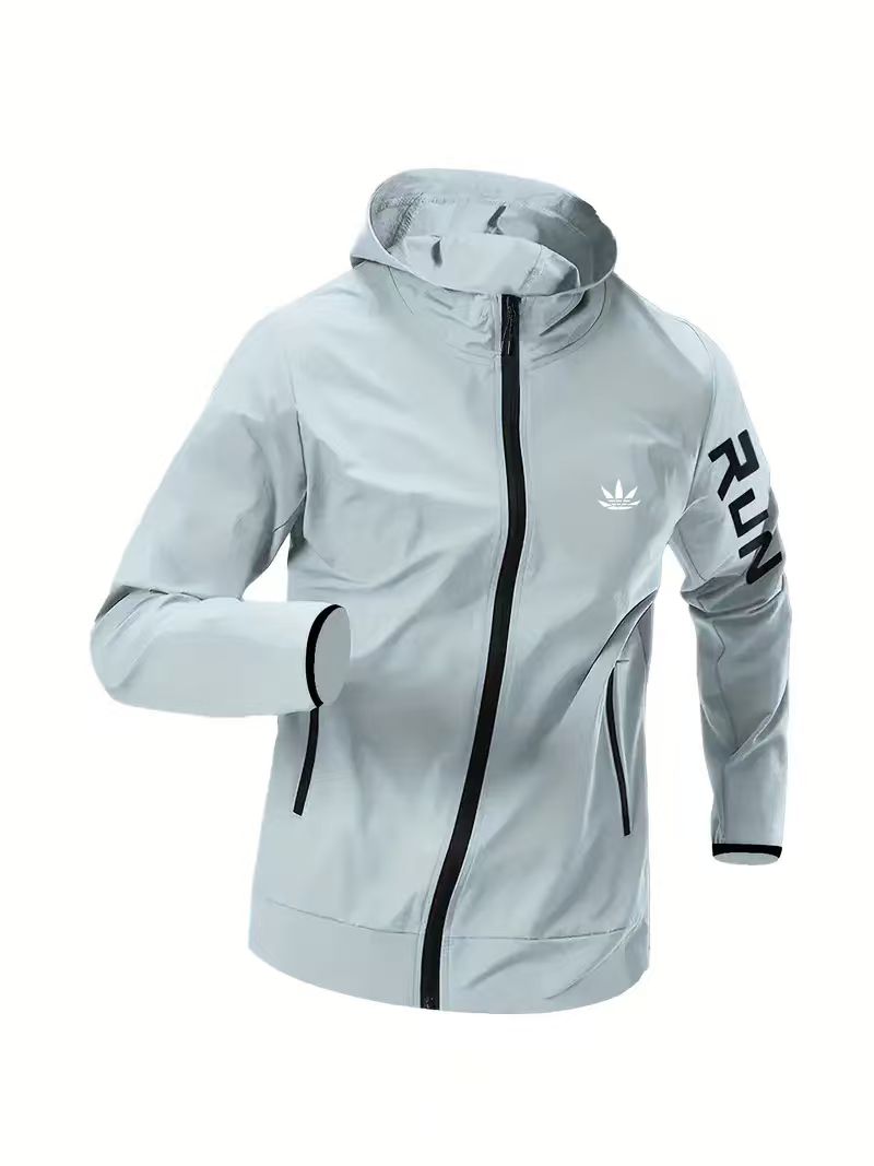 Mens Run Hooded Windbreaker Ja - Outdoor Sport Jacket recension och pris