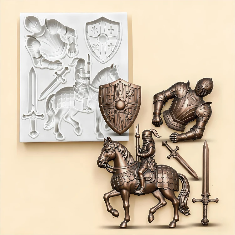 Knight Silicone Molds Diy Helm - Equestrian Helmet recension och pris