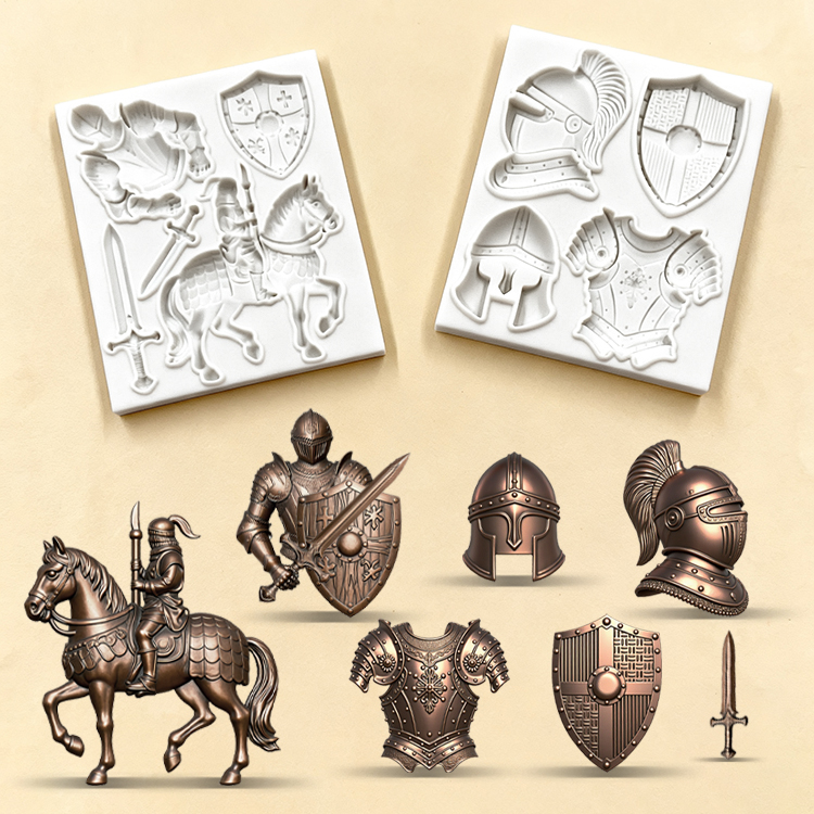 Knight Silicone Molds Diy Helm - Equestrian Helmet recension och pris