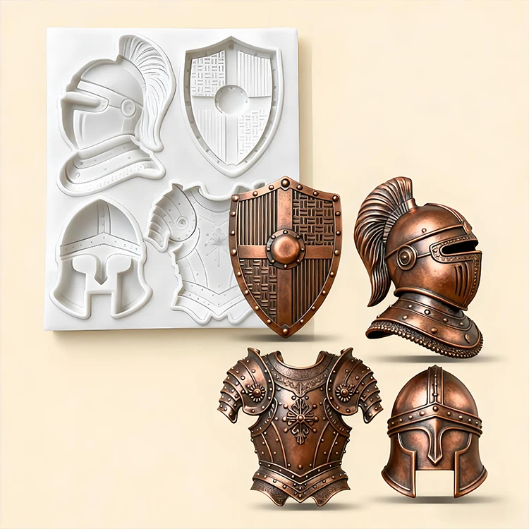 Knight Silicone Molds Diy Helm - Equestrian Helmet recension och pris