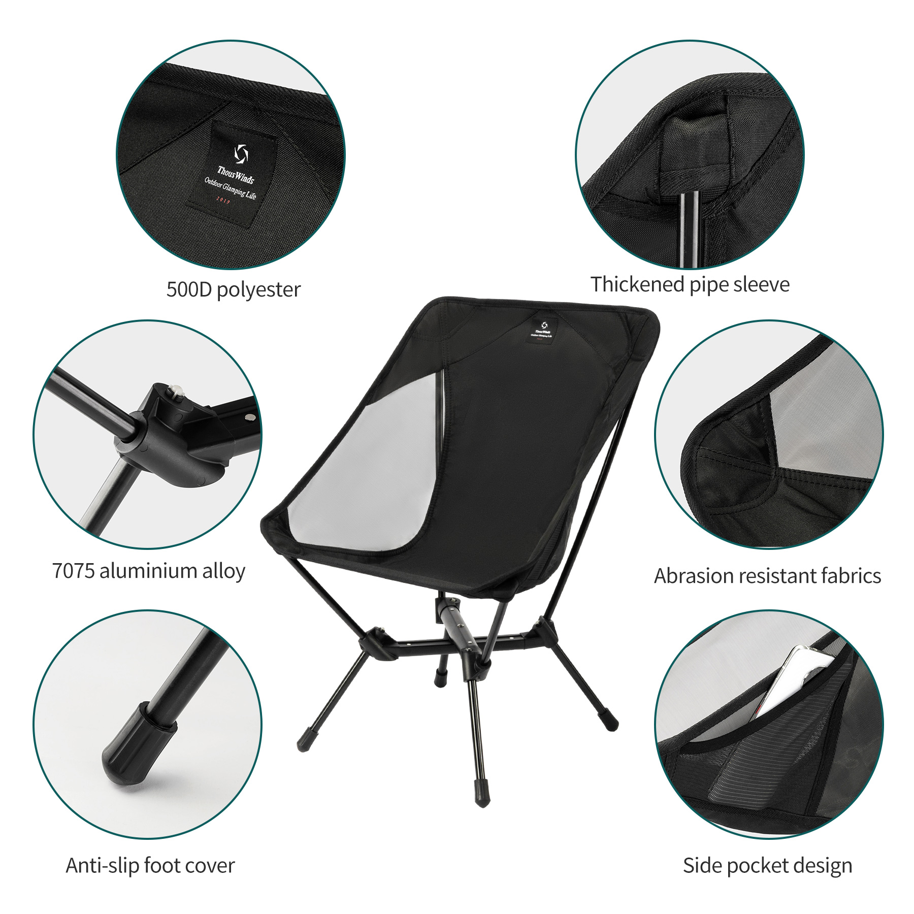 Thous Winds Adult/Child Ultral - Outdoor Sport Chairs recension och pris