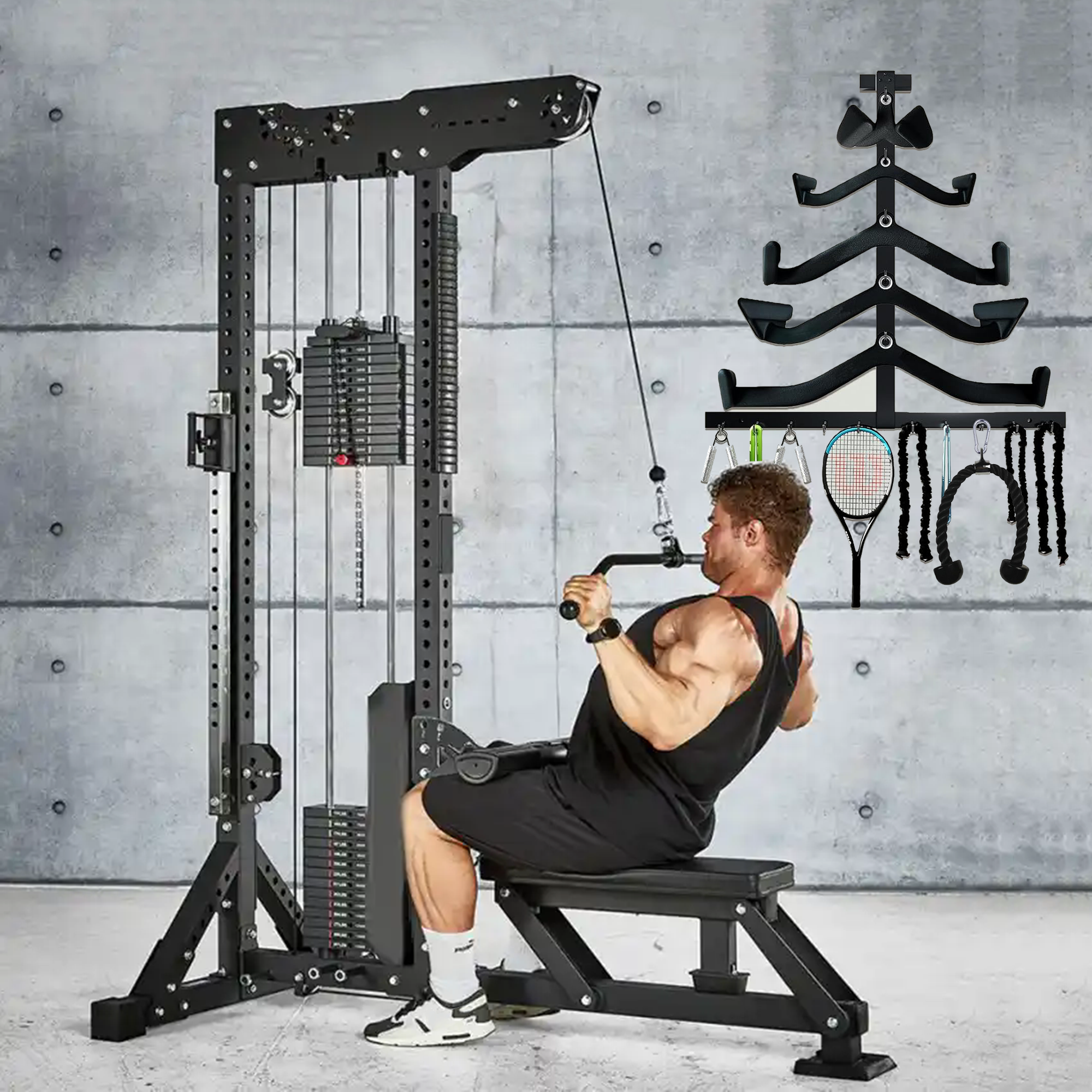 Lat Pull Down Bar Gym Accessor - Gymnastic Bar Home recension och pris