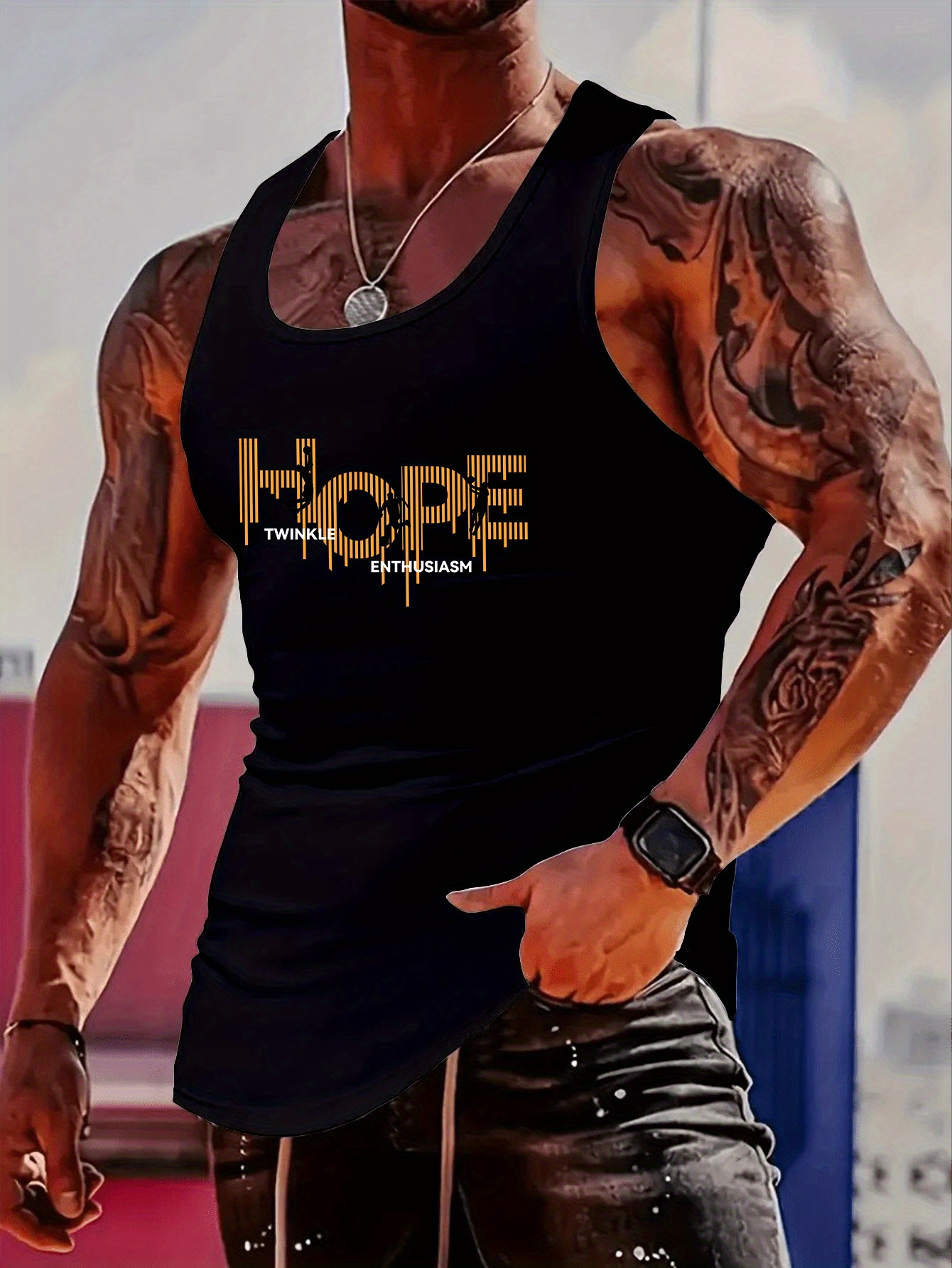 Fashionable trend muscular man - Outdoor Sports recension och pris