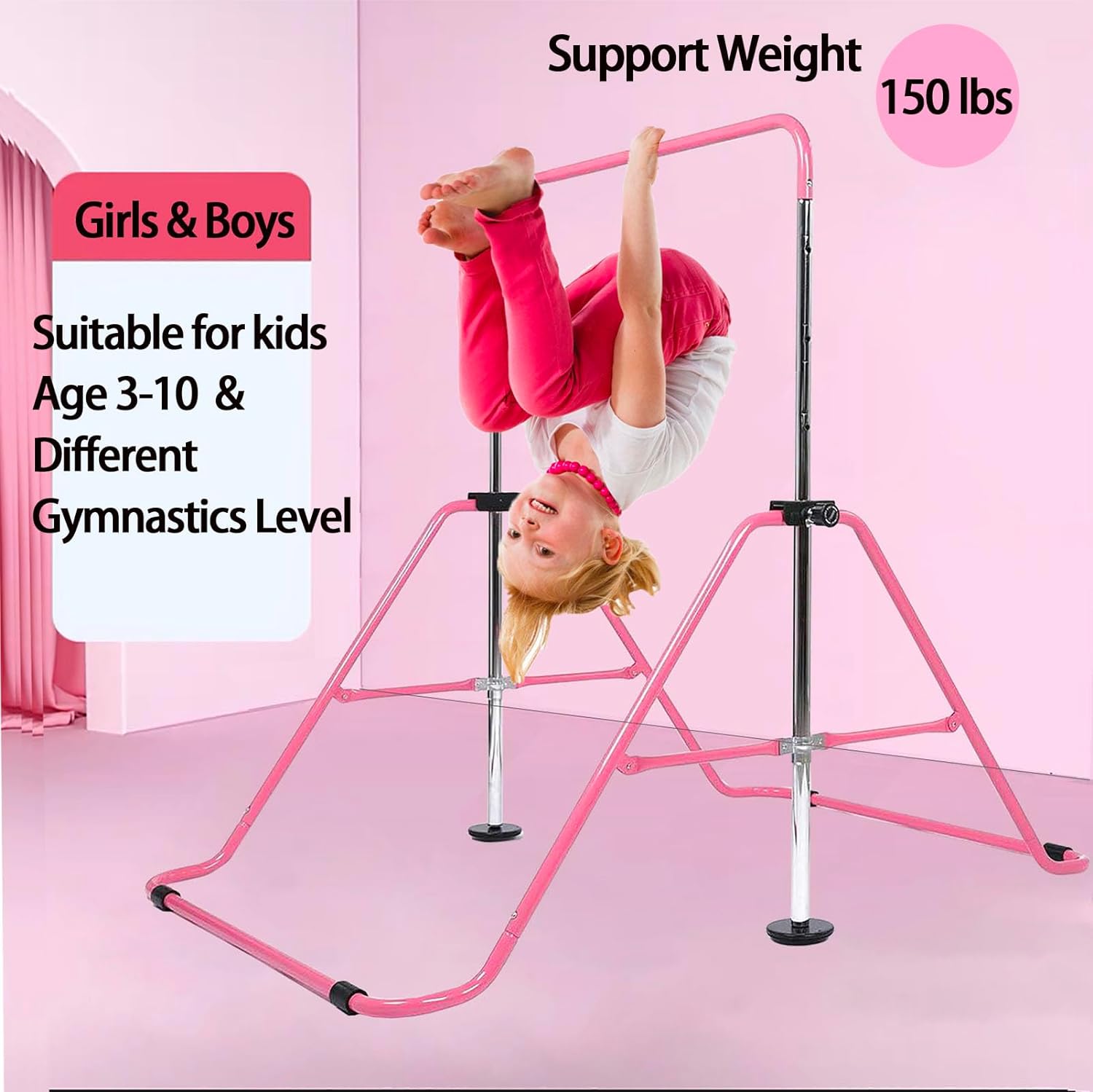 Gymnastics Bar Kids Expandable - Gymnastic Bar Home recension och pris