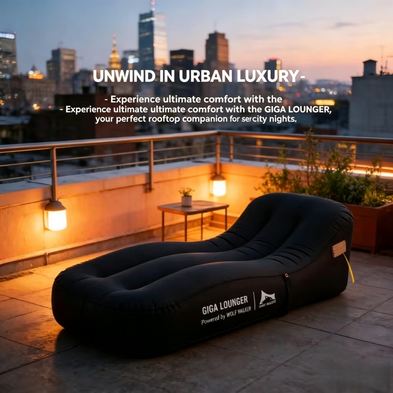 TPU Automatic Inflatable Chair - Outdoor Sport Chairs recension och pris