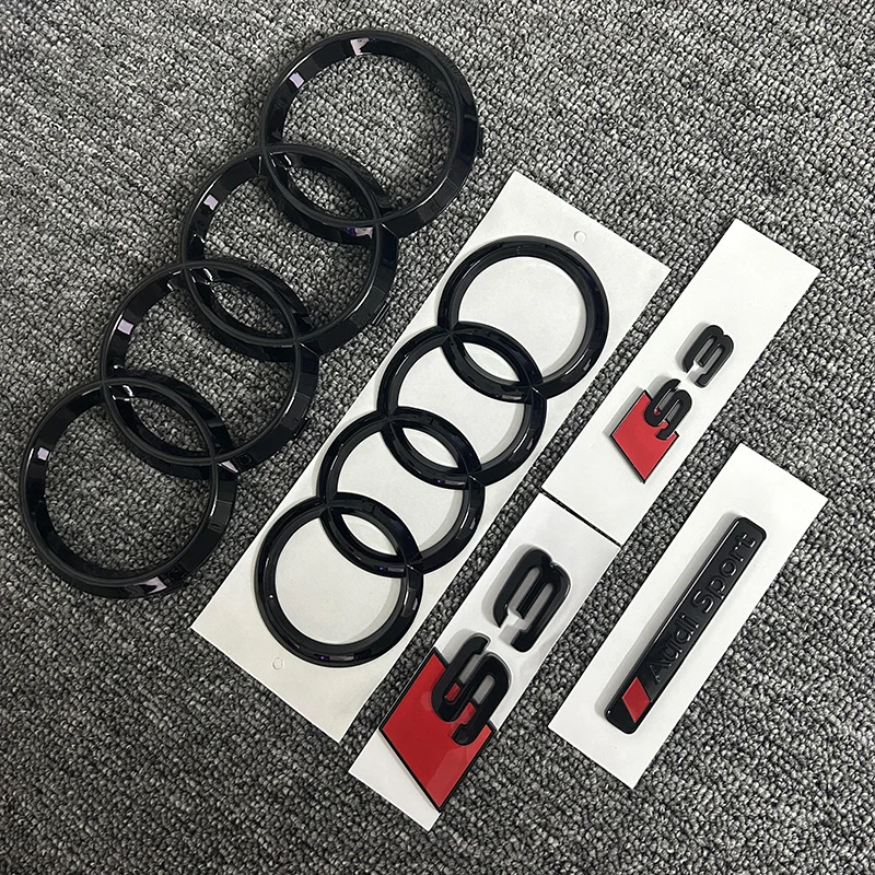 AUDI S3 2010-2020 4Ring logo A - Outdoor Sport Logo recension och pris