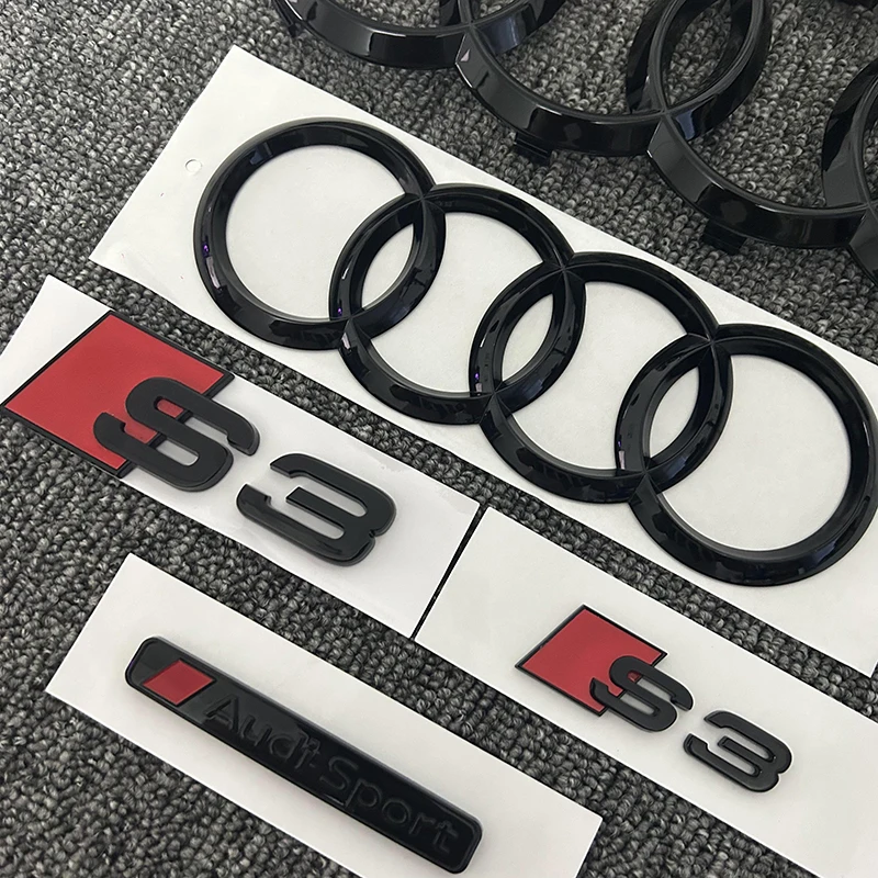 AUDI S3 2010-2020 4Ring logo A - Outdoor Sport Logo recension och pris